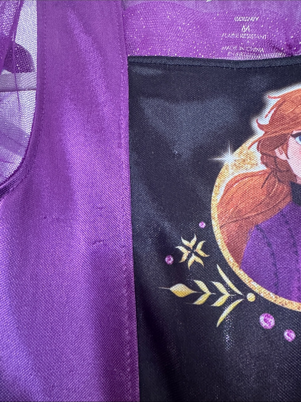 Disney Elsa Blue & Anna Purple Twin Girls' Costume Dresses - Picture 7 of 7